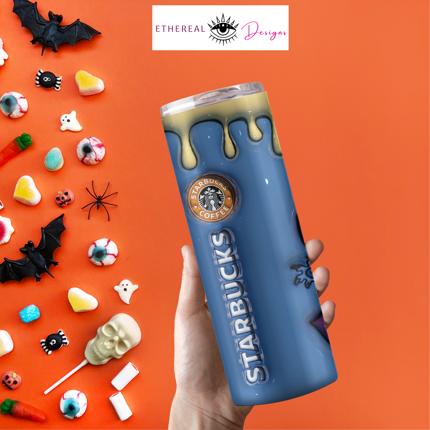 Ohana Coffee- Dracula- 3D Tumbler