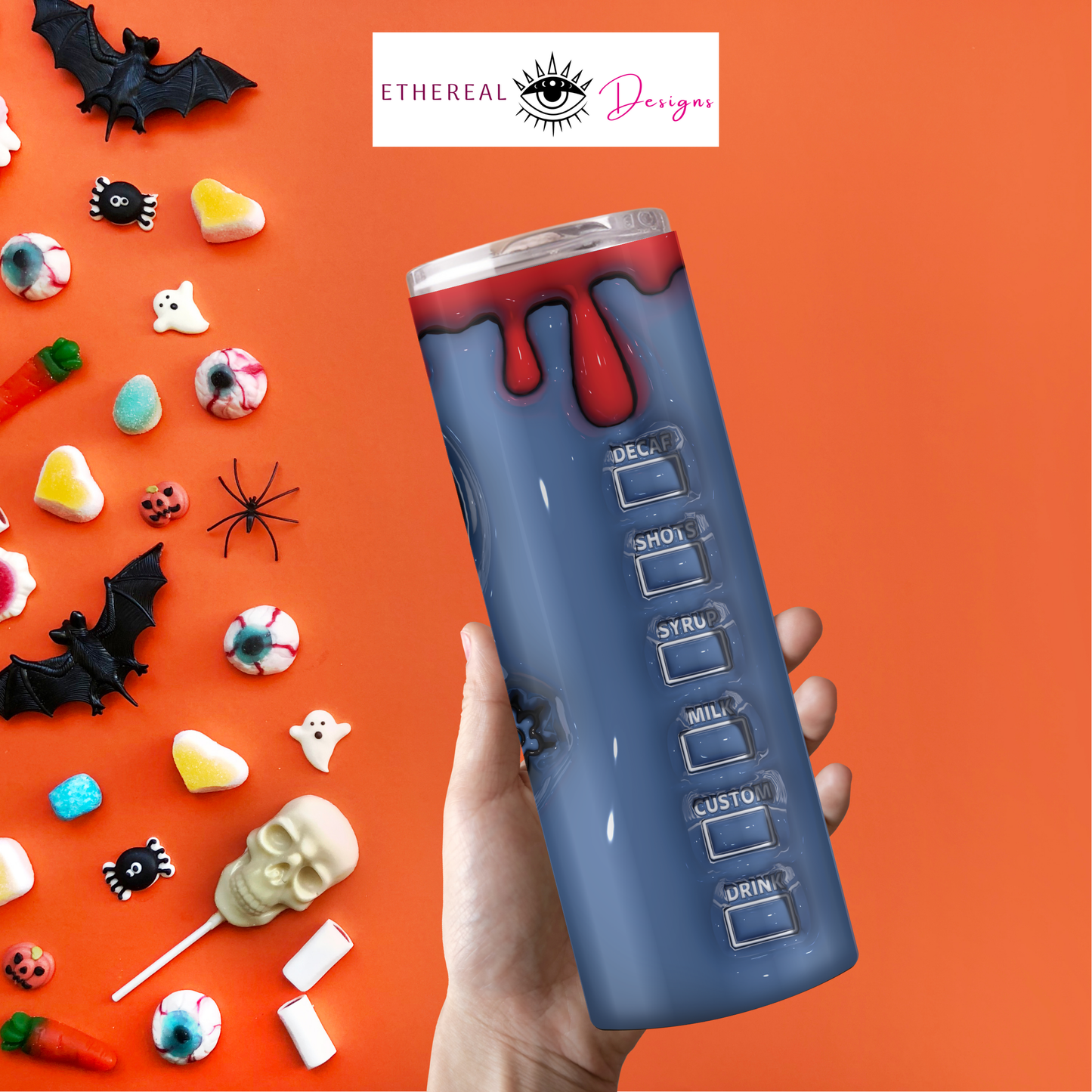 Ohana Coffee- Friday the 13th- 3D Tumbler