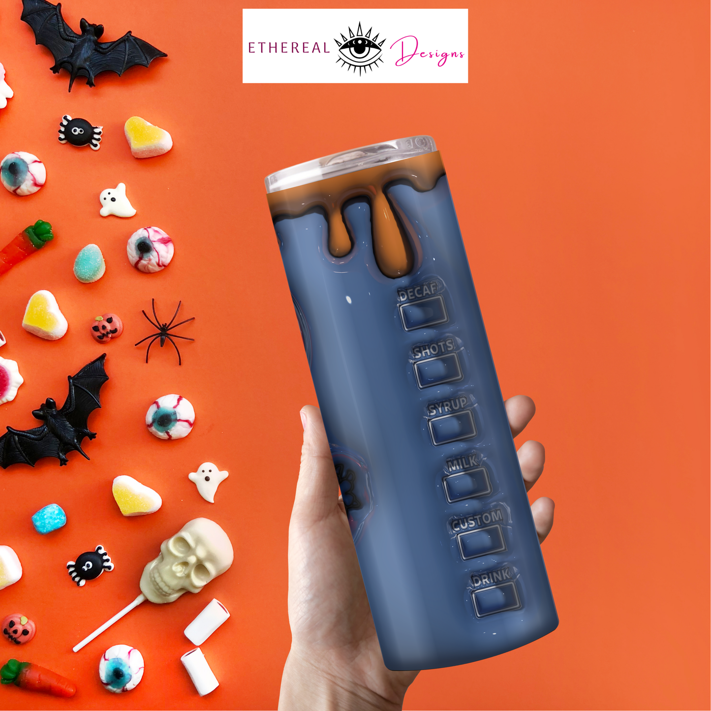 Ohana Coffee- Wanna Play??- 3D Tumbler