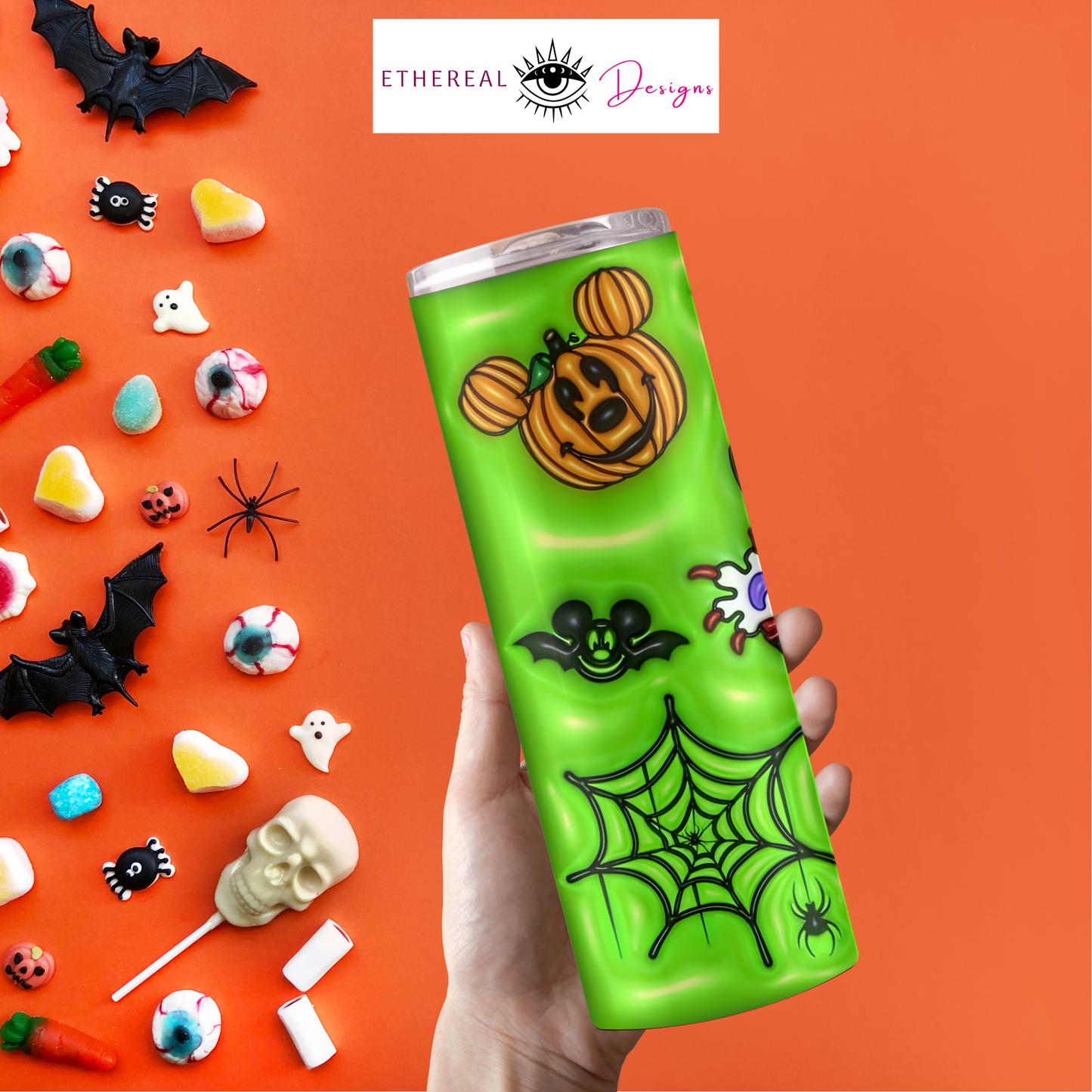 Ohana Coffee- Beetlejuice- 3D Tumbler