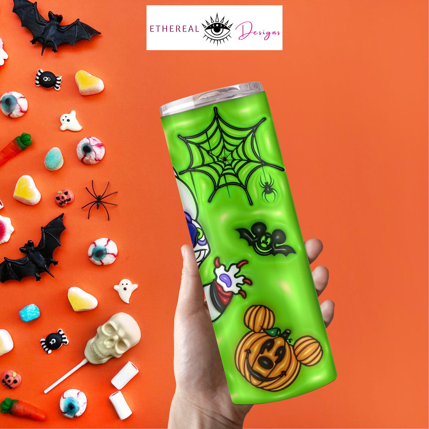 Ohana Coffee- Beetlejuice- 3D Tumbler