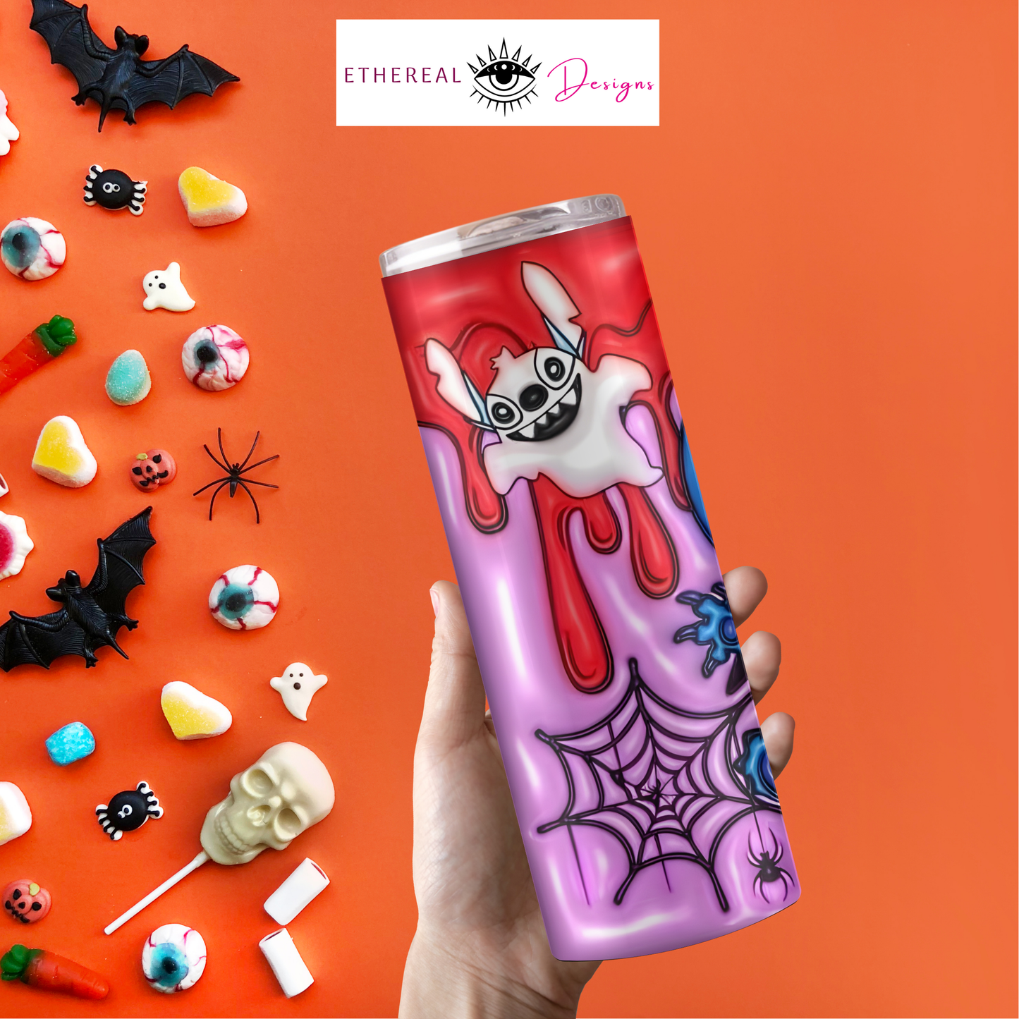 Ohana Coffee-Ghostface- 3D Tumbler
