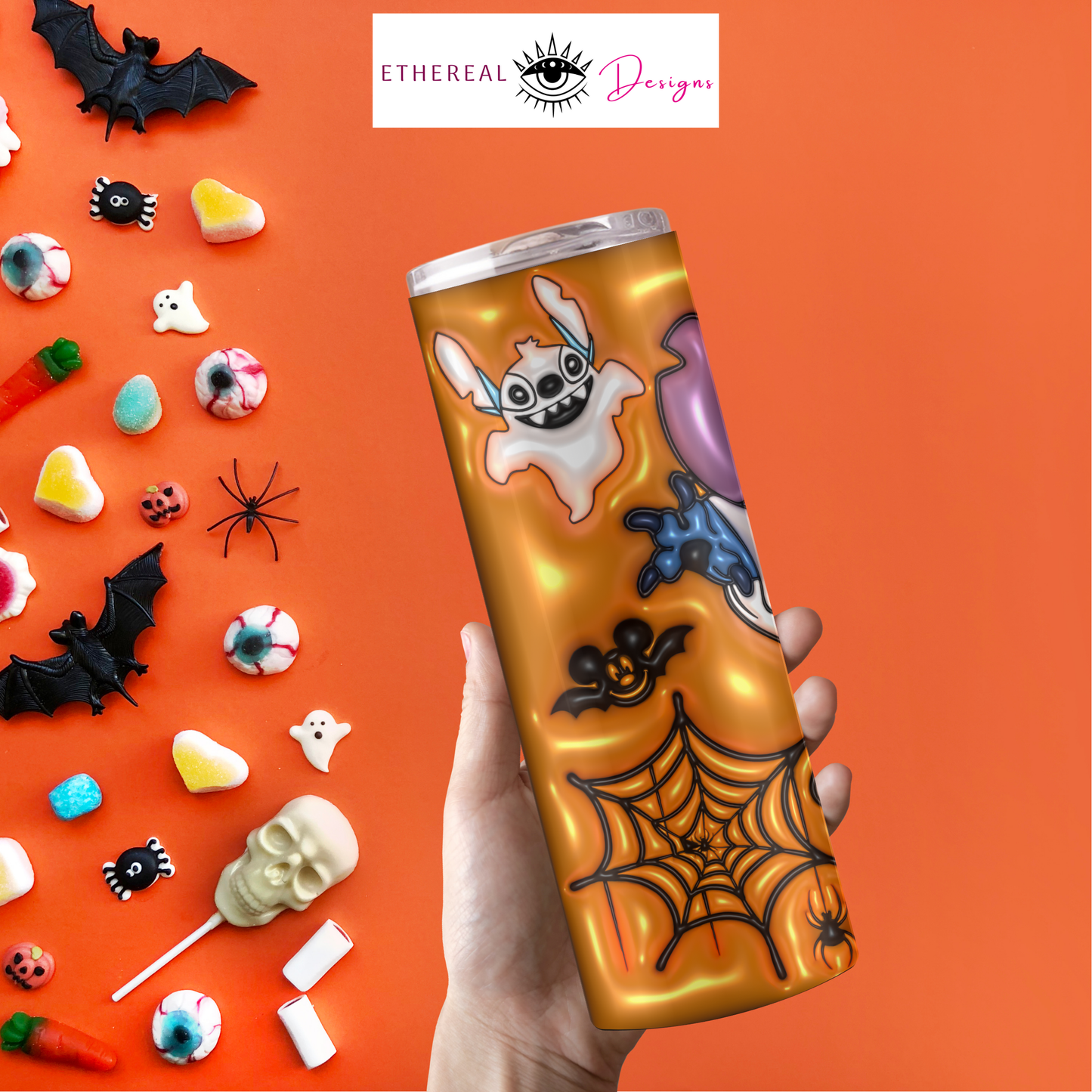 Ohana Coffee-Ghost- 3D Tumbler