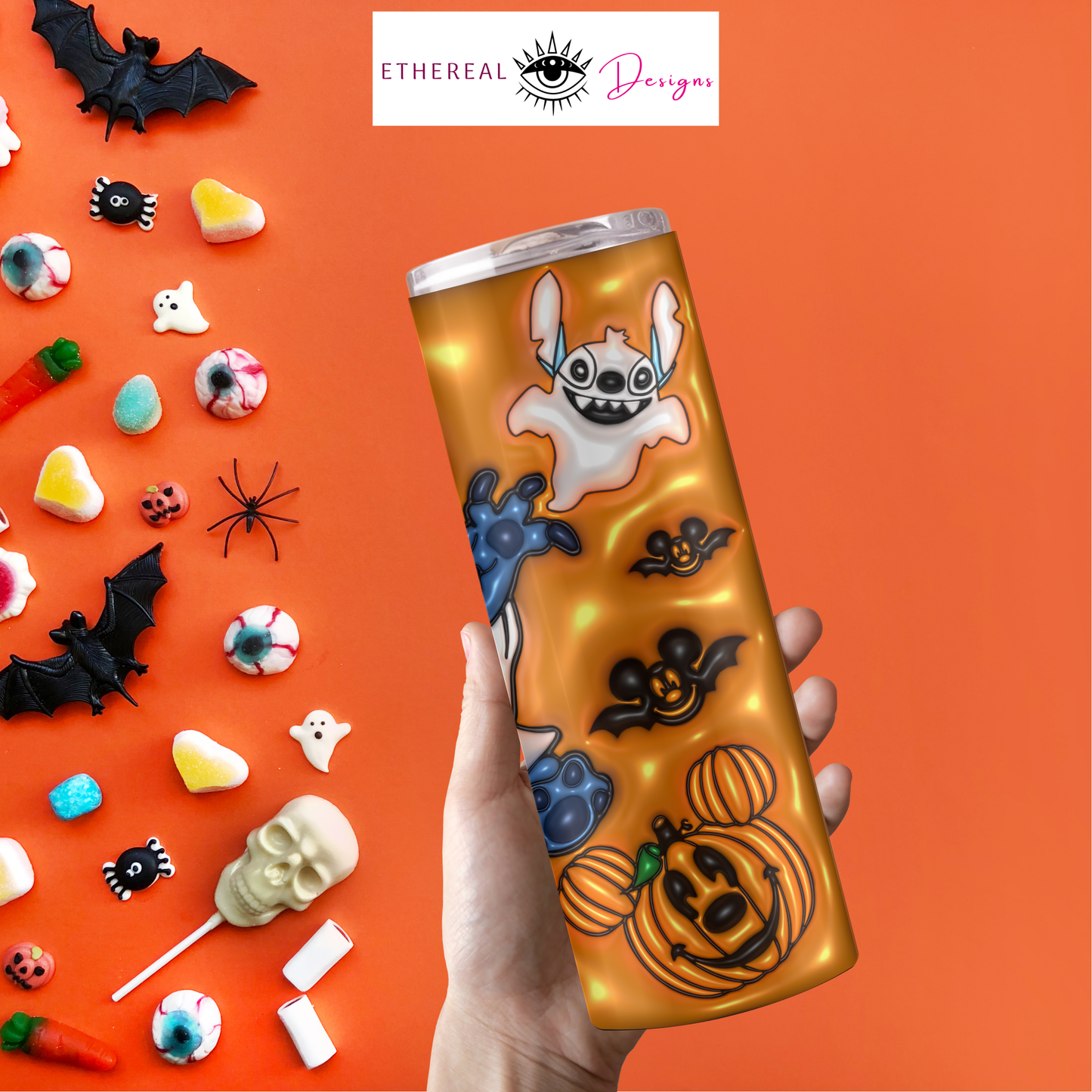 Ohana Coffee-Ghost- 3D Tumbler