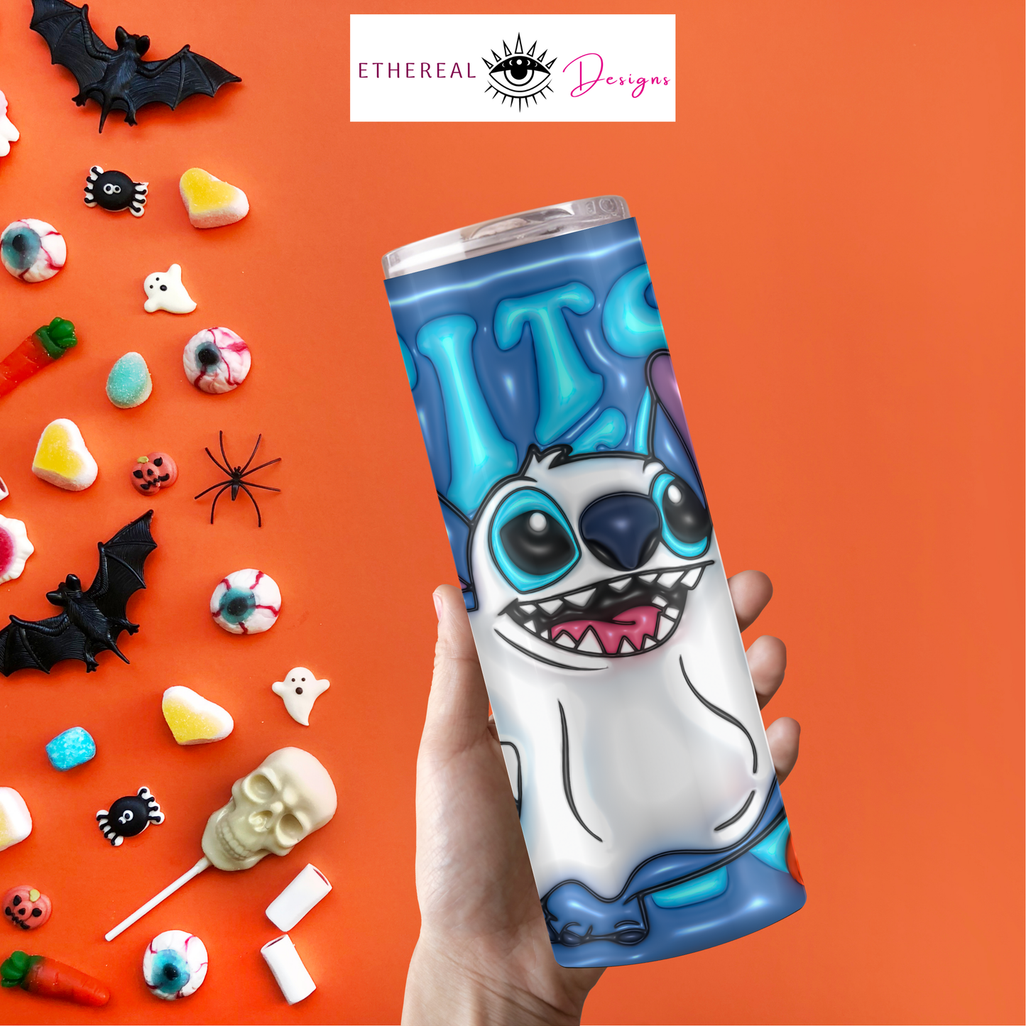 Ohana Coffee-Ghost- 3D Tumbler