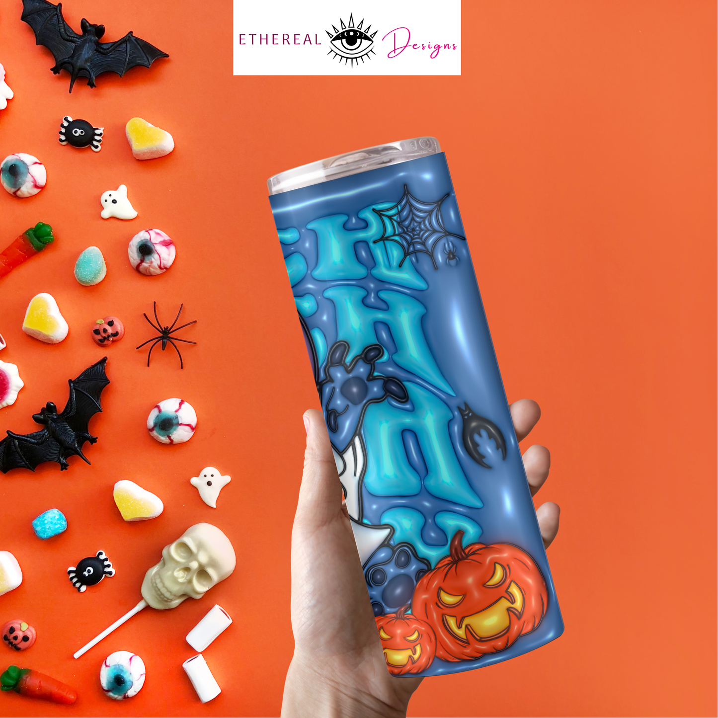 Ohana Coffee-Ghost- 3D Tumbler
