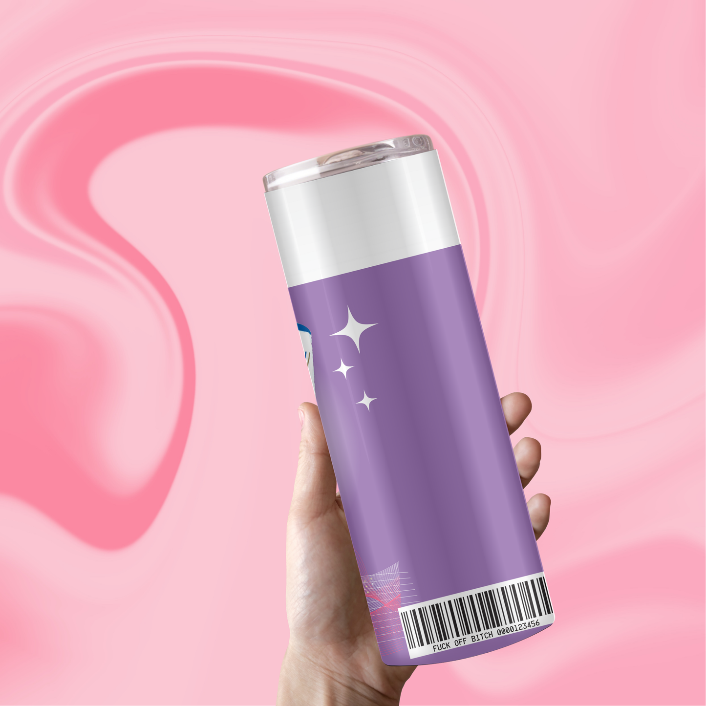 B!tch Be Gone Spray 3D Tumbler