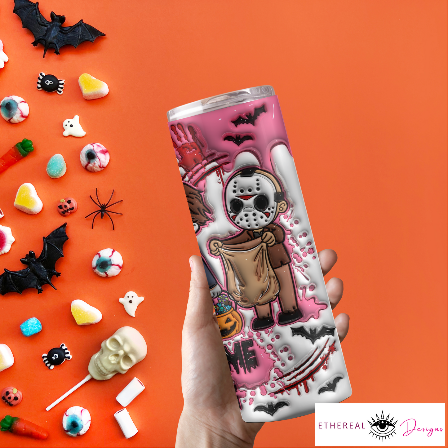 People Give Me the Creeps 3D Tumbler