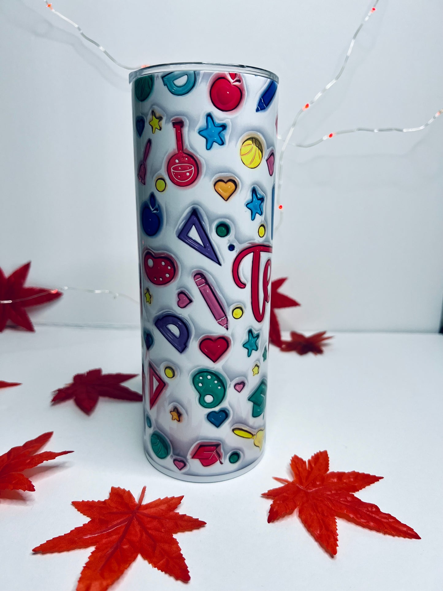 Best Teacher 3D Tumbler