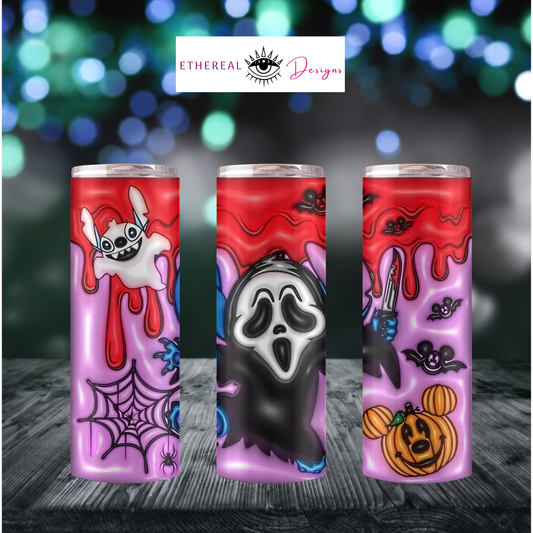 Ohana Coffee-Ghostface- 3D Tumbler