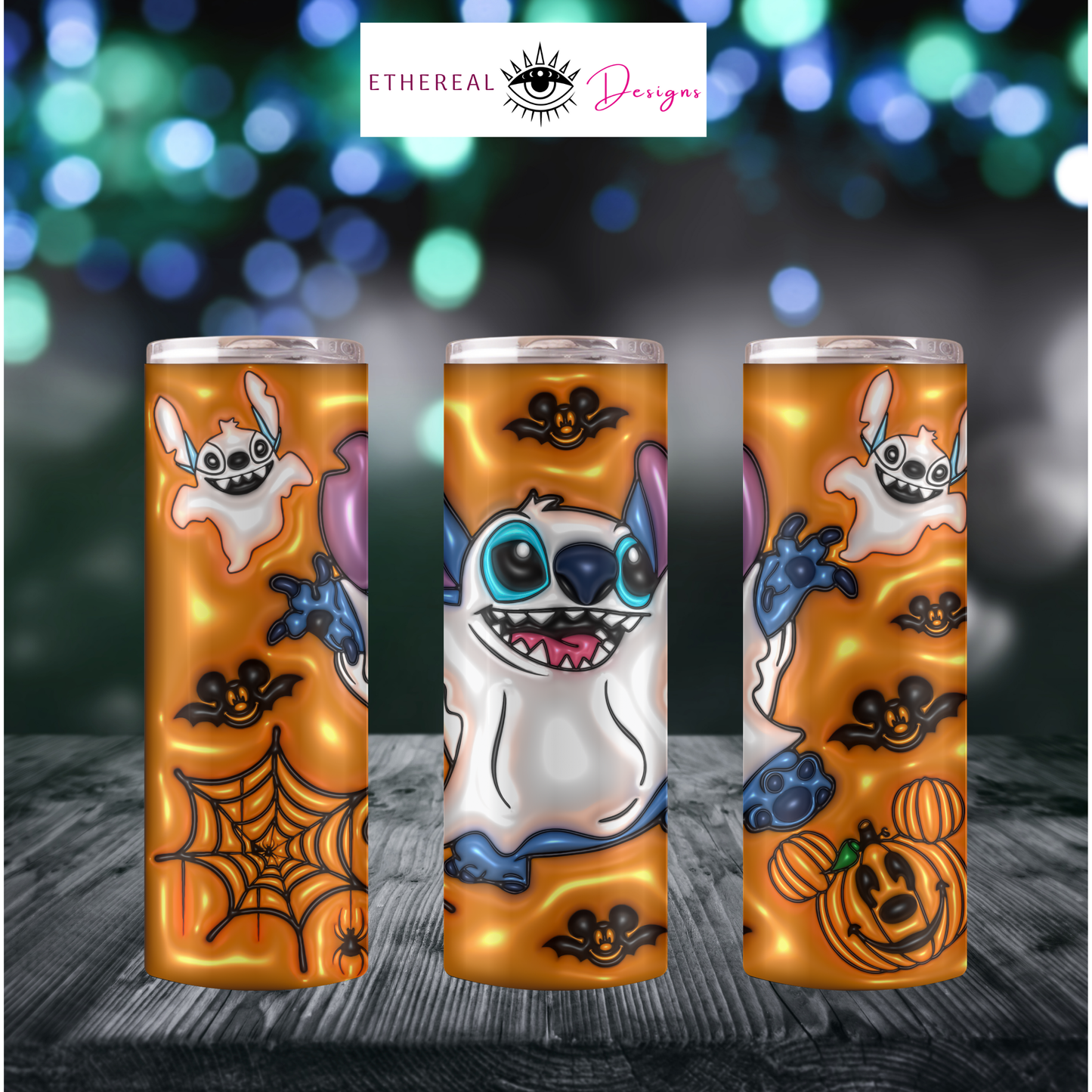 Ohana Coffee-Ghost- 3D Tumbler