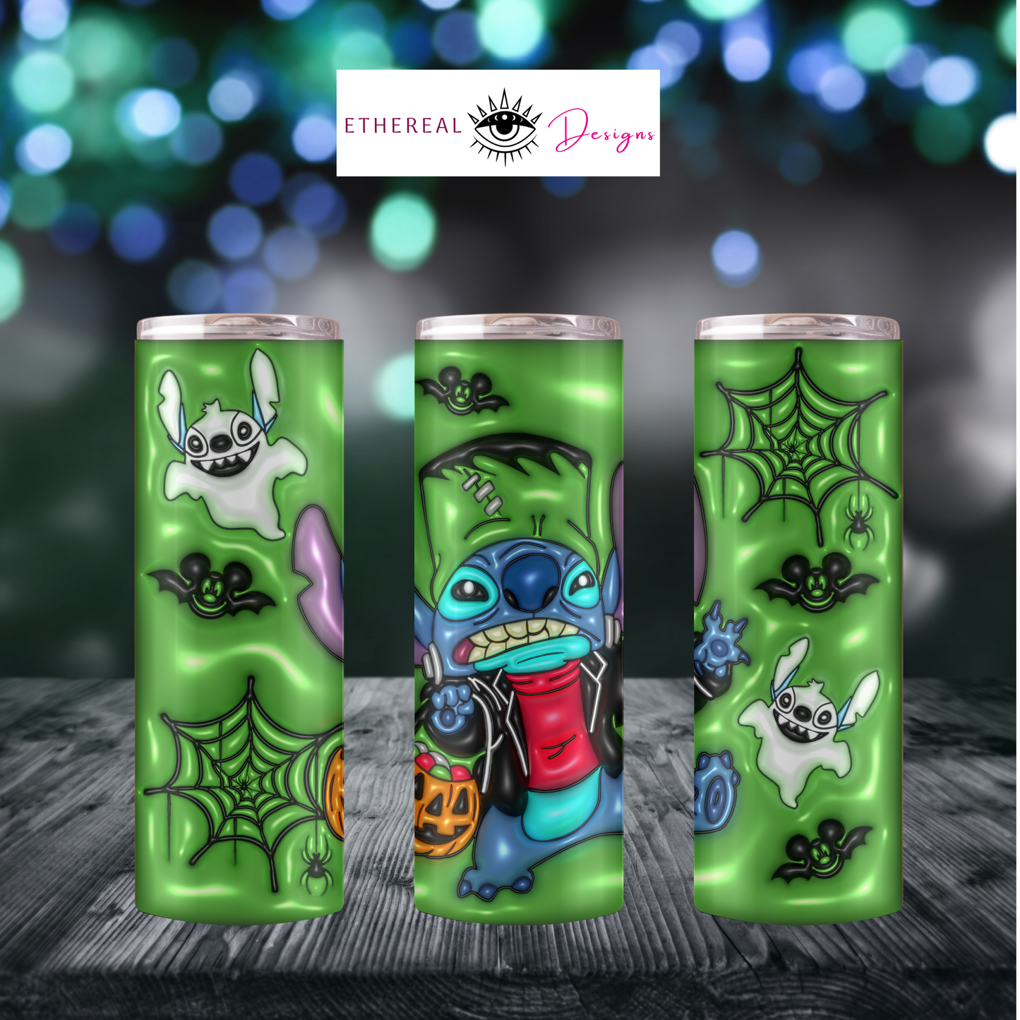 Ohana Coffee-Frankenstein- 3D Tumbler