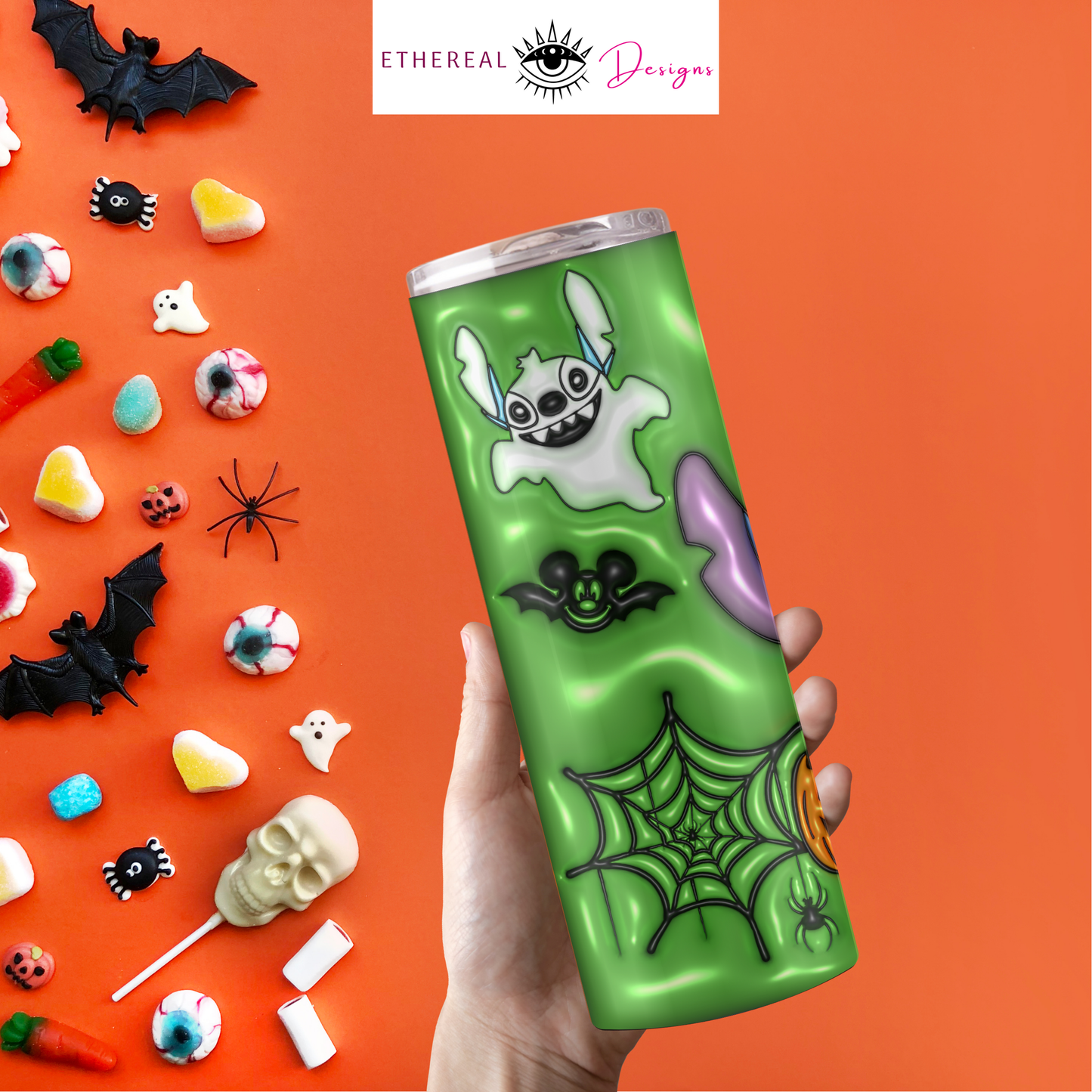 Ohana Coffee-Frankenstein- 3D Tumbler