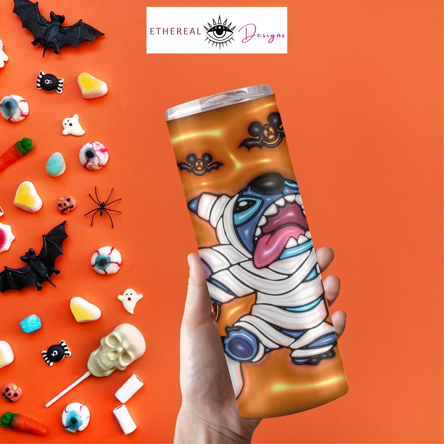 Ohana Coffee-Mummy- 3D Tumbler