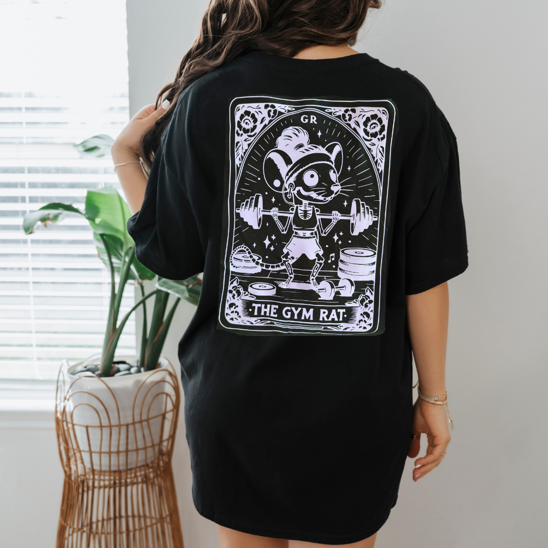 The Gymrat Tarot-MALE Tee