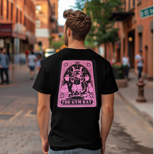 The Gymrat Tarot-MALE Tee