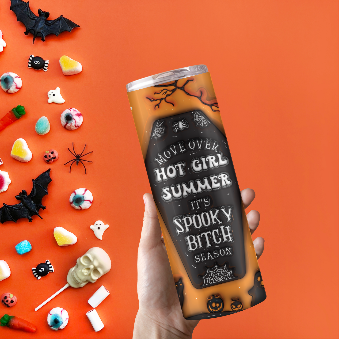 Spooky B!tch Season- 3D Tumbler