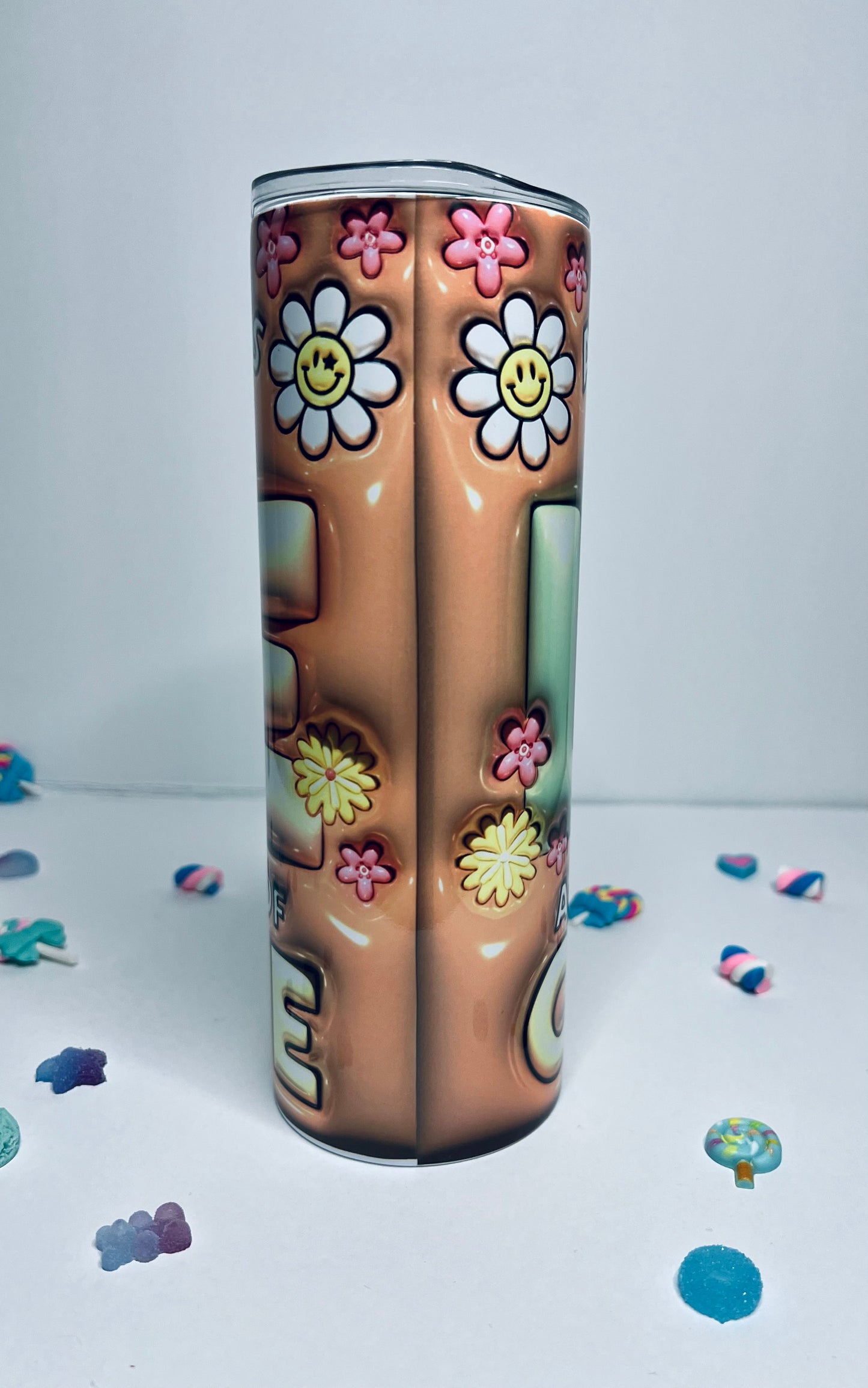 All You Need is Love & Coffee 3D Tumbler