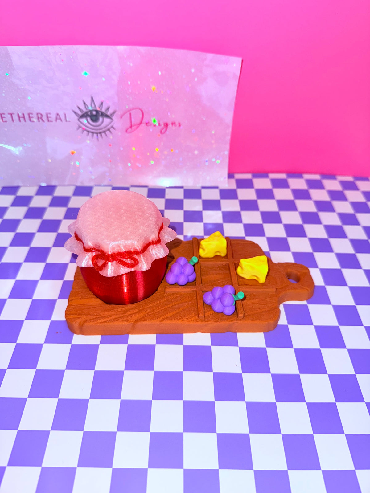Charcuterie Tic Tac Toe Set